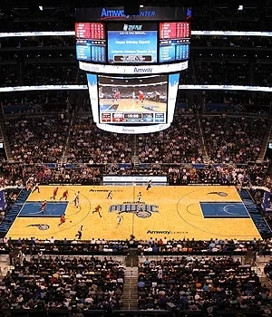 NBA篮球比赛场馆